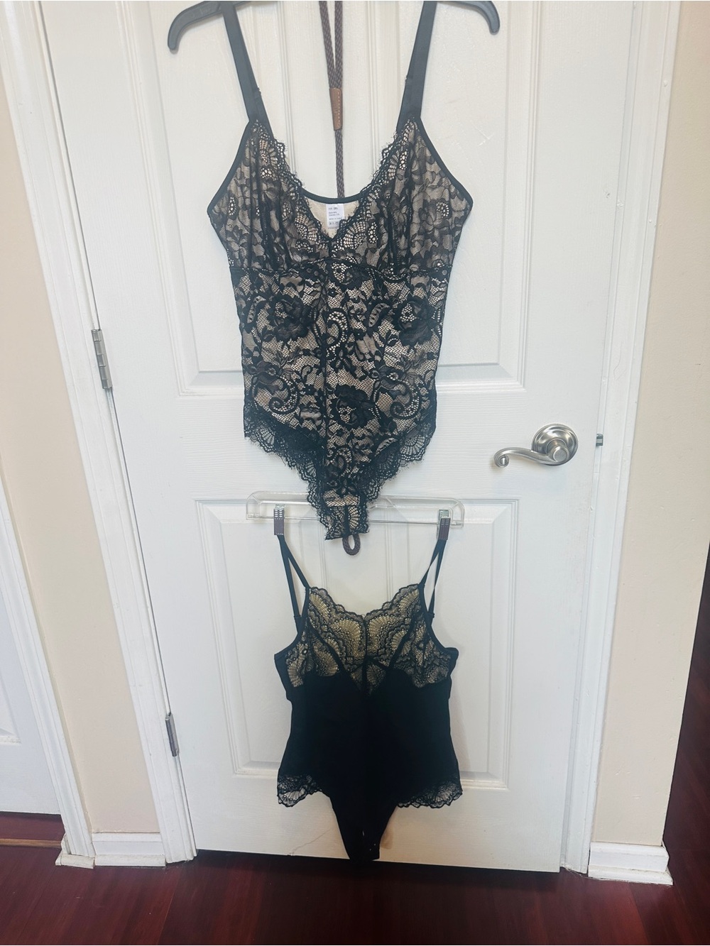 Black Lace Teddy Bodysuit - Women Intimates - Picture 3 of 11
